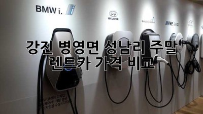 강진 병영면 성남리 주말 렌트카 가격 비교